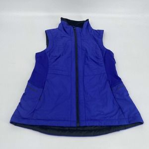 Athleta Zip-Up Blue Vest